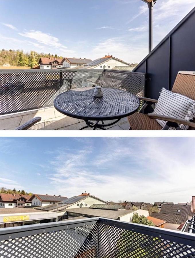 Terralpin Apartments - Charmante Dg Wohnung Mit Balkon Bruckmuhl Exterior photo